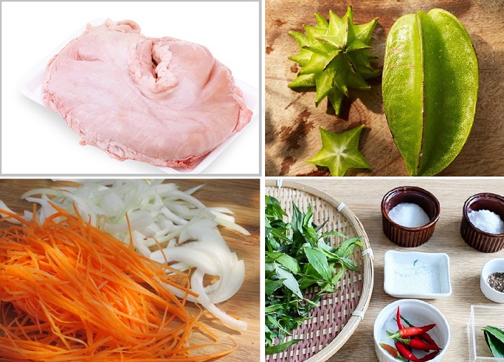 Chuẩn bị nguyên liệu